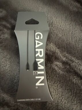 Garmin Black Charging/Data Cable with USB Connector